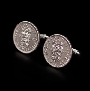 One Shilling Coin Cufflinks