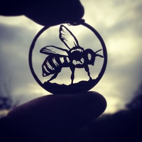 Busy Bee - Coin Pendant