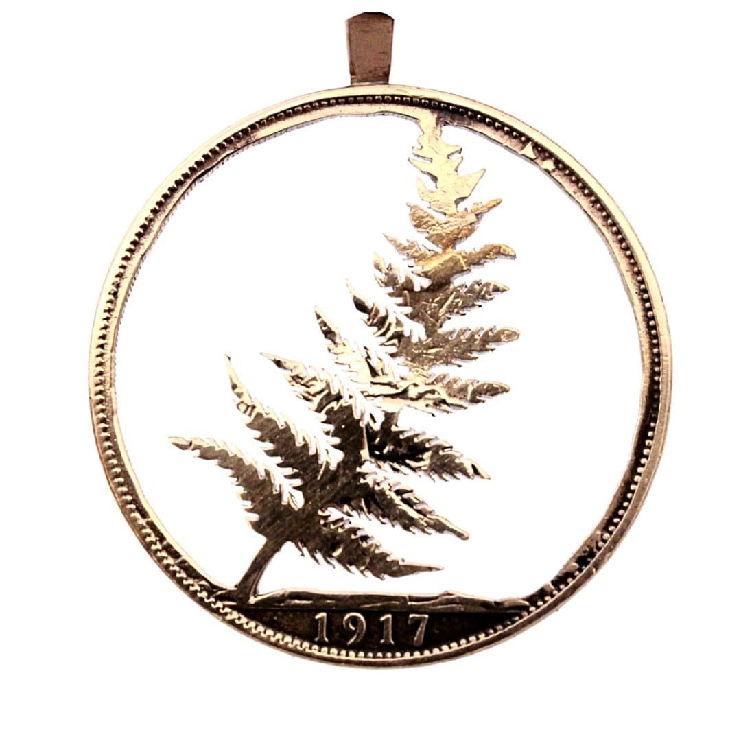 Fern - Coin Pendant