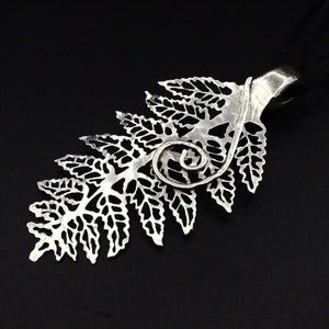 Fern Leaf - Spoon Pendant