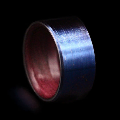 Hercules Wing Bearing Ring with Purpleheart Wood Insert