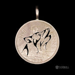 Howling Wolf - Coin Pendant