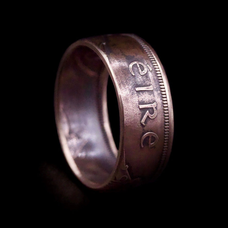 Irish Penny Coin Ring