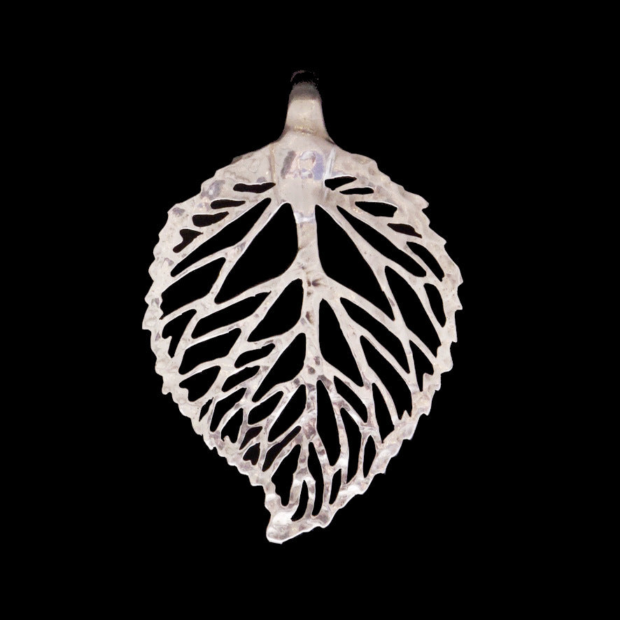 Linden Leaf Cut Spoon Pendant