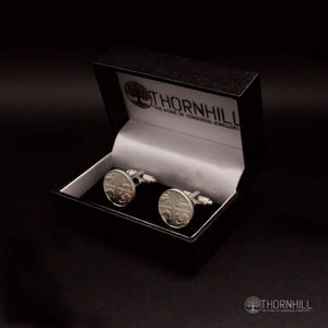 Modern Five Pence Cufflinks - Coin Cufflinks