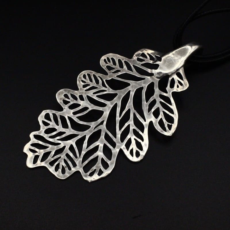 Oak Leaf - Spoon Pendant