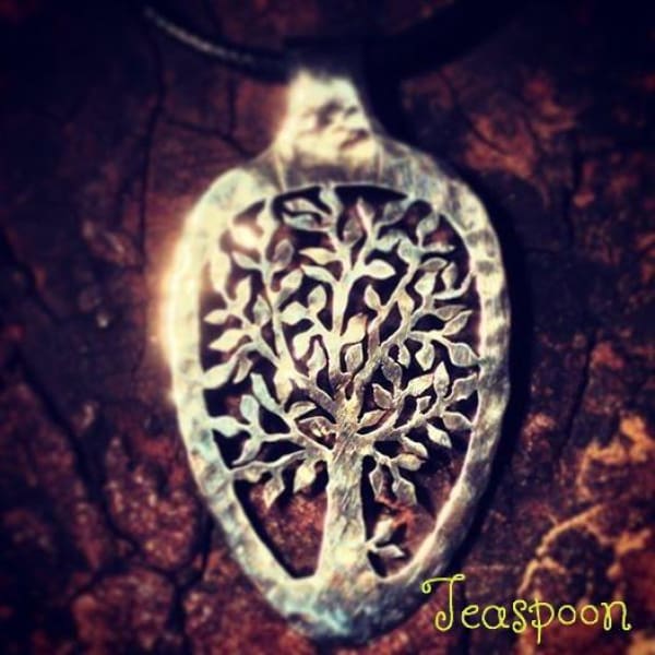 Oak Tree of Life - Spoon Pendant