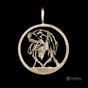 Red Setter - Coin Pendant