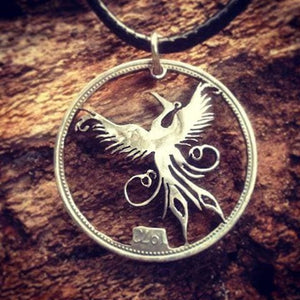 Rising Phoenix - Coin Pendant