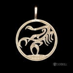 Scorpion - Coin Pendant