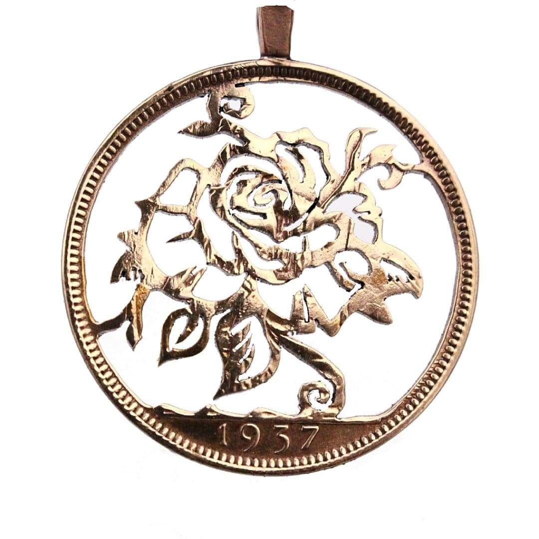 Summer Rose - Coin Pendant