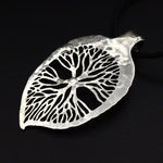 Symmetrical Leaf of Life - Spoon Pendant