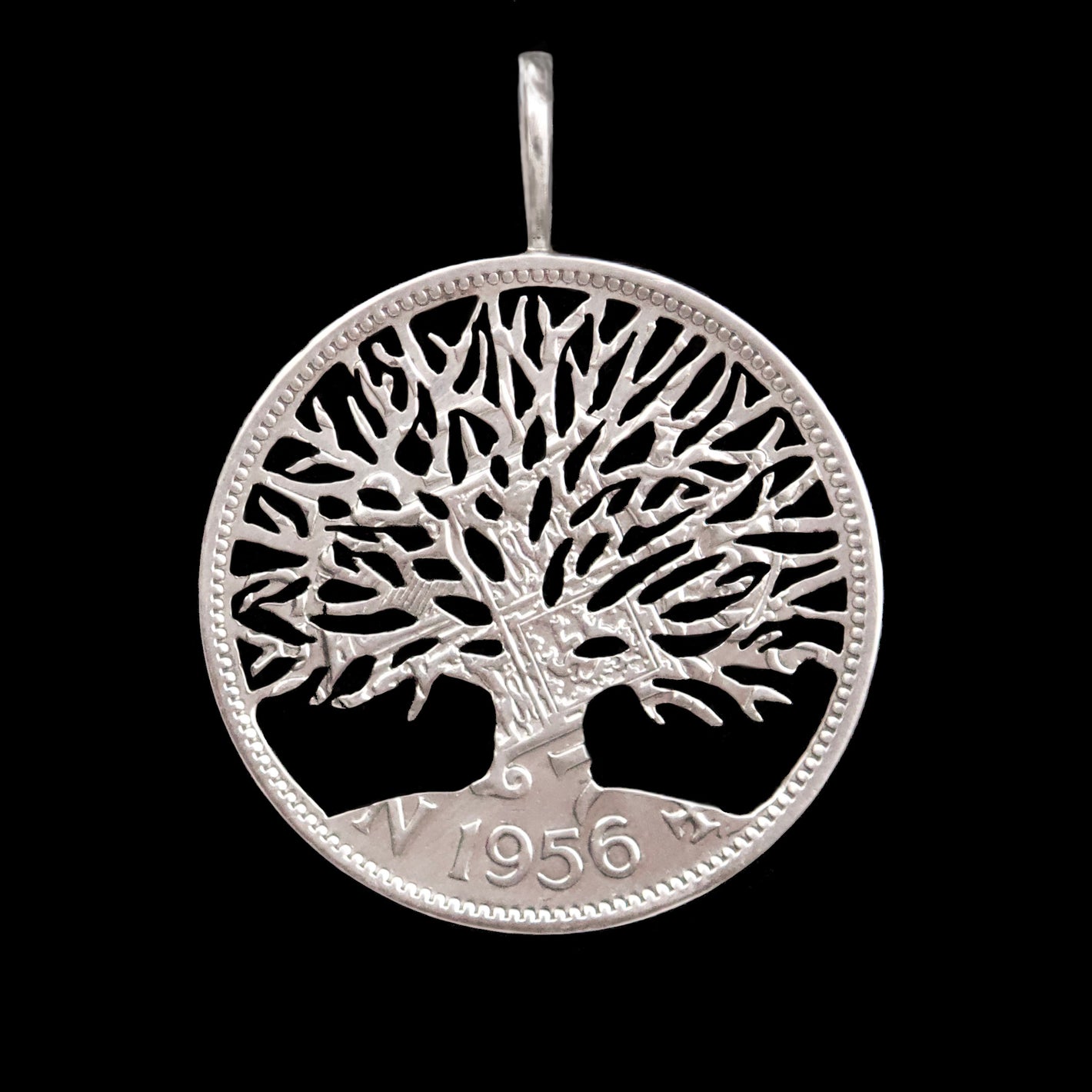 Thornhill's Tree of Life Cut Coin Pendant