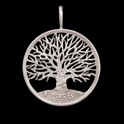 Thornhill's Tree of Life Cut Coin Pendant