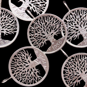 Thornhill's Tree of Life Cut Coin Pendant