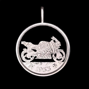 Yamaha YZF Cut Coin Pendant